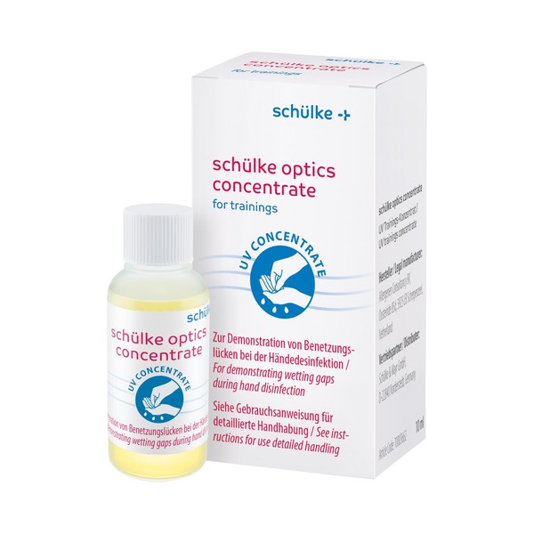 Schülke optics concentrate — hijyen tekniği denetimi için floresan test konsantresi