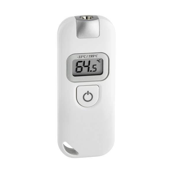 Lazerli Kızılötesi Termometre · TFA SLIM FLASH (31.1128) — 1 Saniyede Temassız Yüzey-Sıcaklığı, HACCP