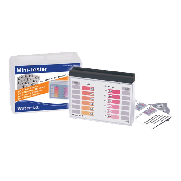 Water-I.D. PTM100 — Kompakt Mini Pooltester