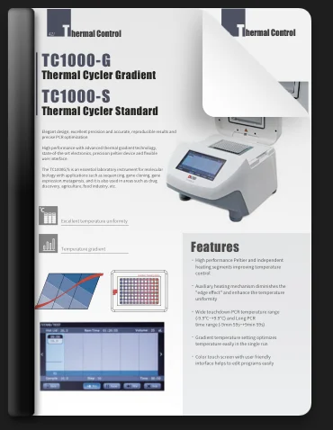 Termal Döngüleyici TC1000-S DLAB Kataloğu