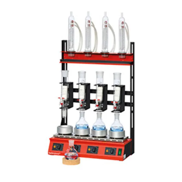 4 Numuneli Soxhlet Cihazı Behr Labor Technik R104S