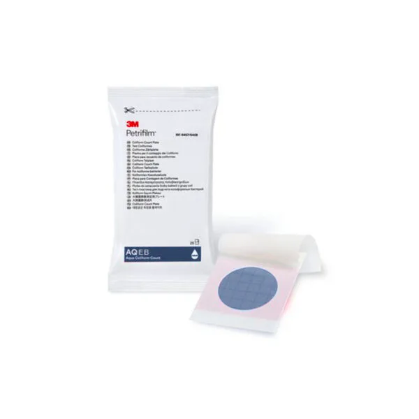 AQEB: 3M™ Petrifilm™ Aqua Enterobacteriaceae Sayım Plakası