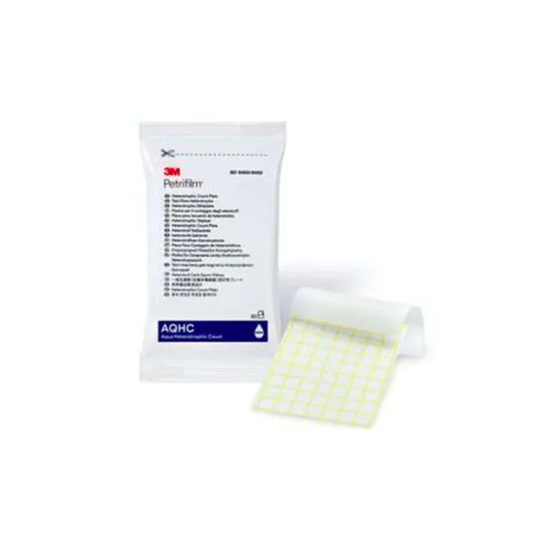 AQHC: 3M™ Petrifilm™ Aqua Heterotrophic Canlı Sayım Plakası