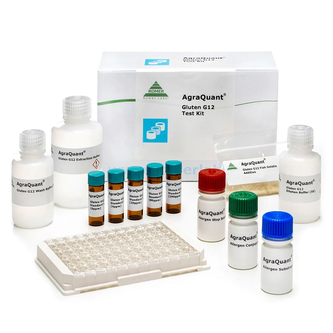 AgraQuant® Gluten G12® Test Kiti 96 Test - Görsel 2