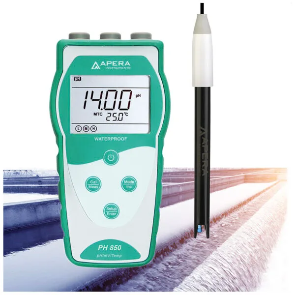 Atık Su için Portatif pH Ölçüm Cihazı APERA PH850-WW