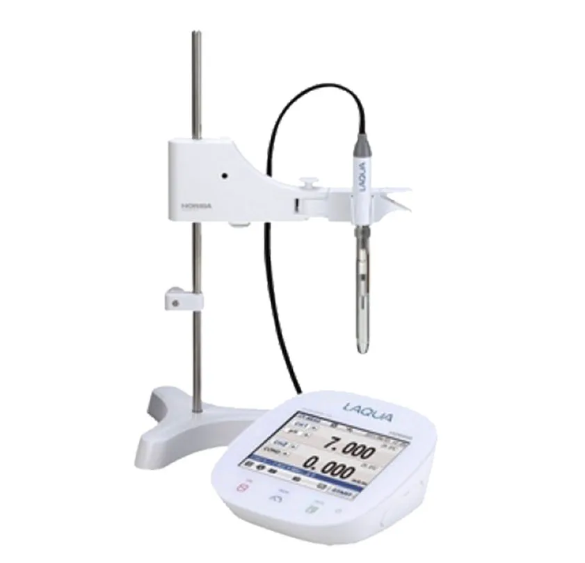 pH, İletkenlik, ORP, İyon, Tuzluluk (Salt), TDS ve Direnç (Resistivity) Ölçer Masa Tipi HORIBA Laqua F-74