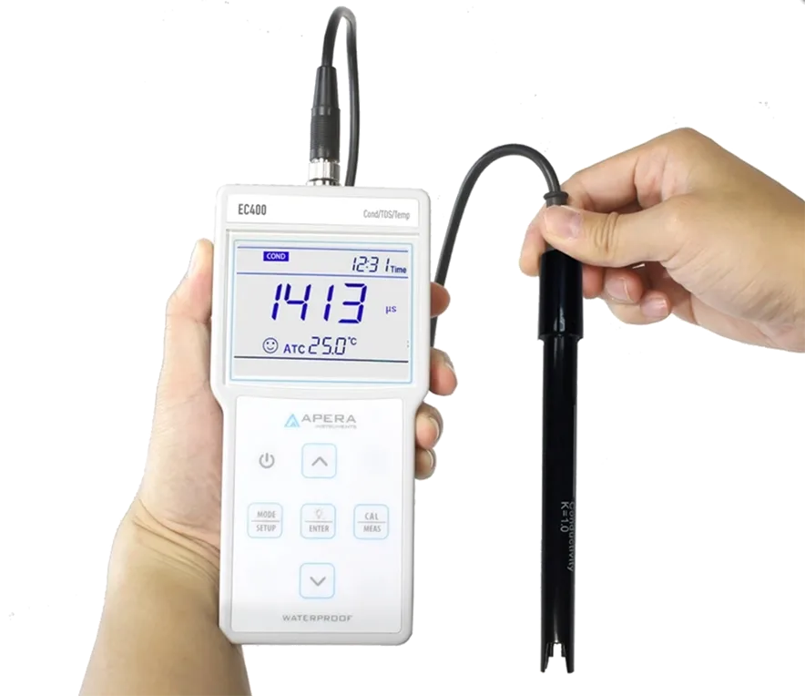Portable Conductivity and TDS Meter APERA EC400 - Image 3
