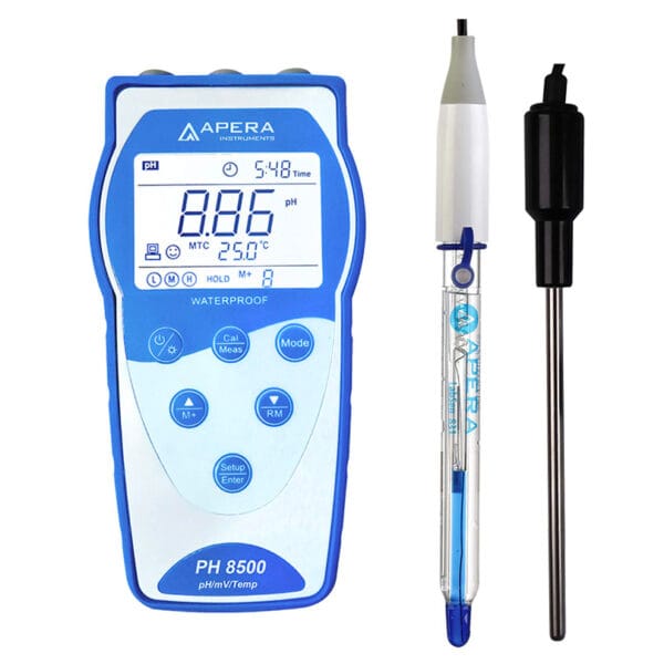 Güçlü Asit için pH Ölçüm Cihazı APERA PH8500-HF