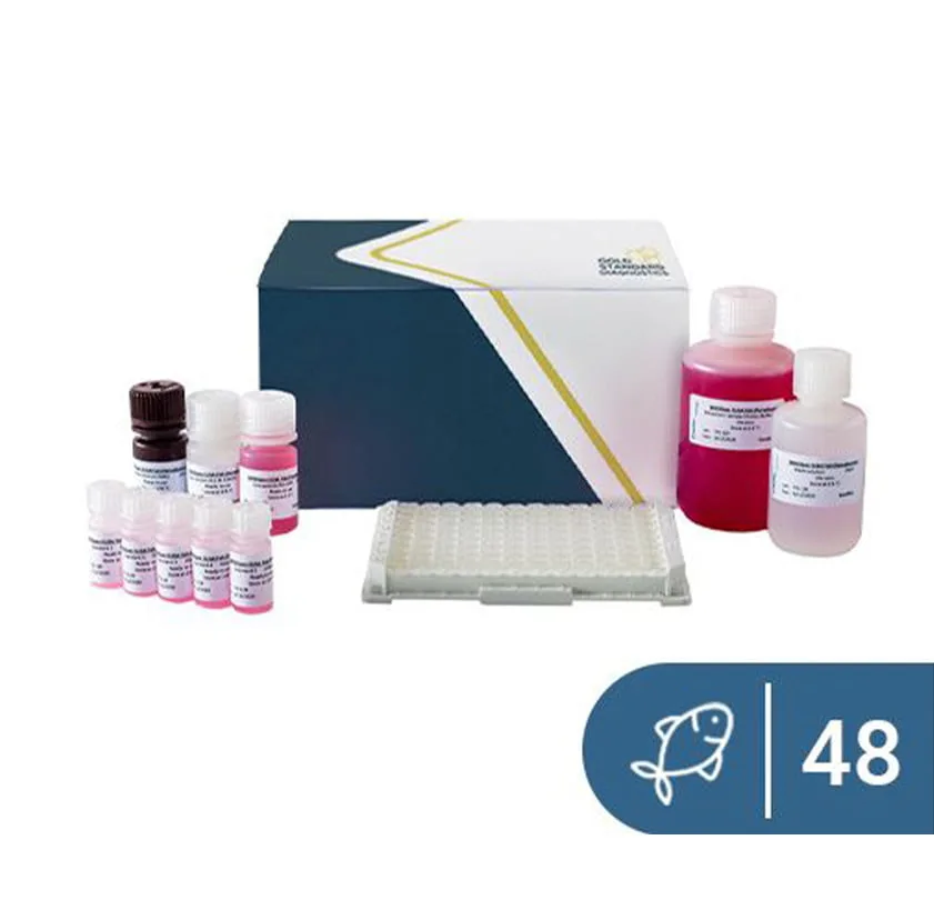 Balık (Parvalbumin) ELISA kiti SENSISpec 48 kuyucuk