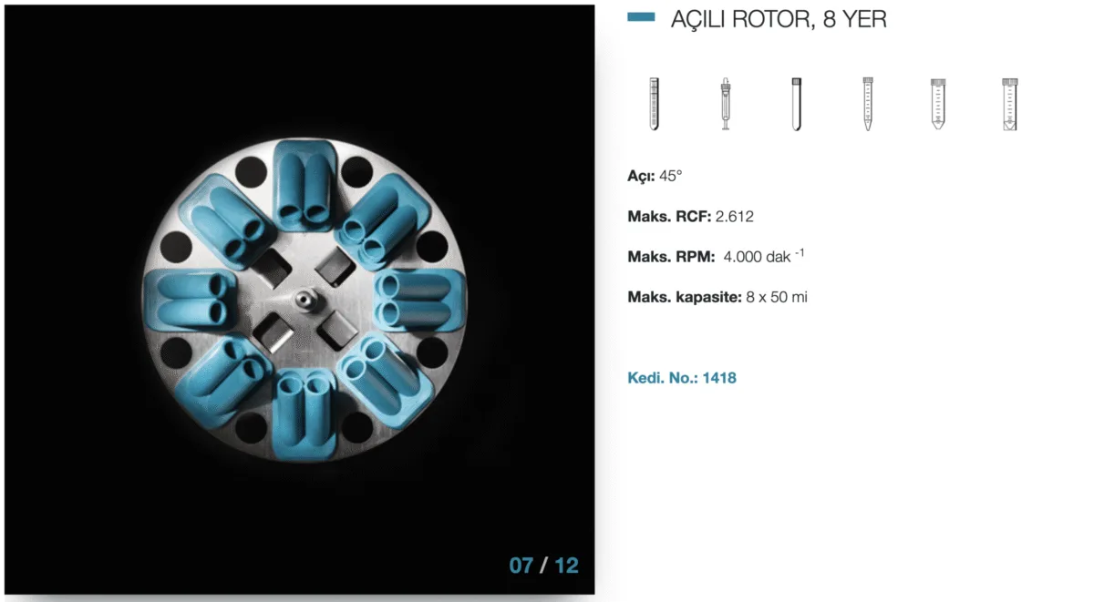 Digital Centrifuge Hettich Rotofix 32A - Image 12