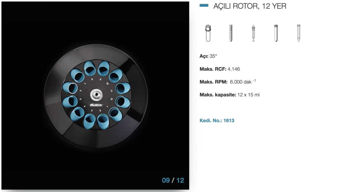 Digital Centrifuge Hettich Rotofix 32A - Image 3