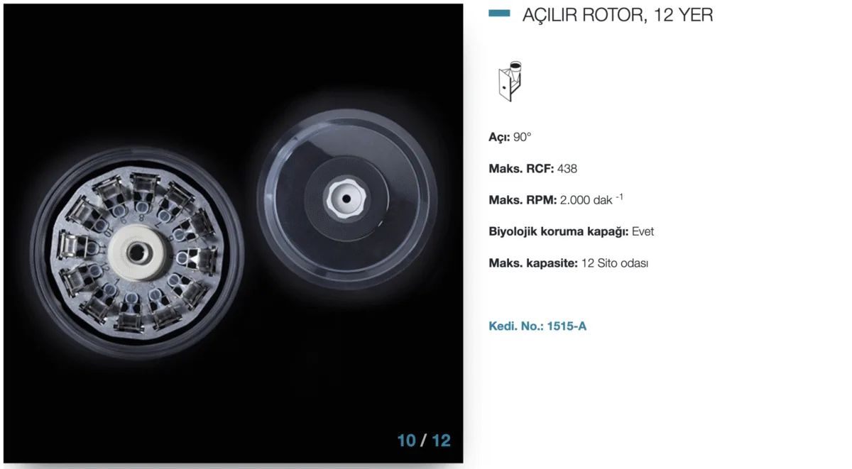 Digital Centrifuge Hettich Rotofix 32A - Image 4