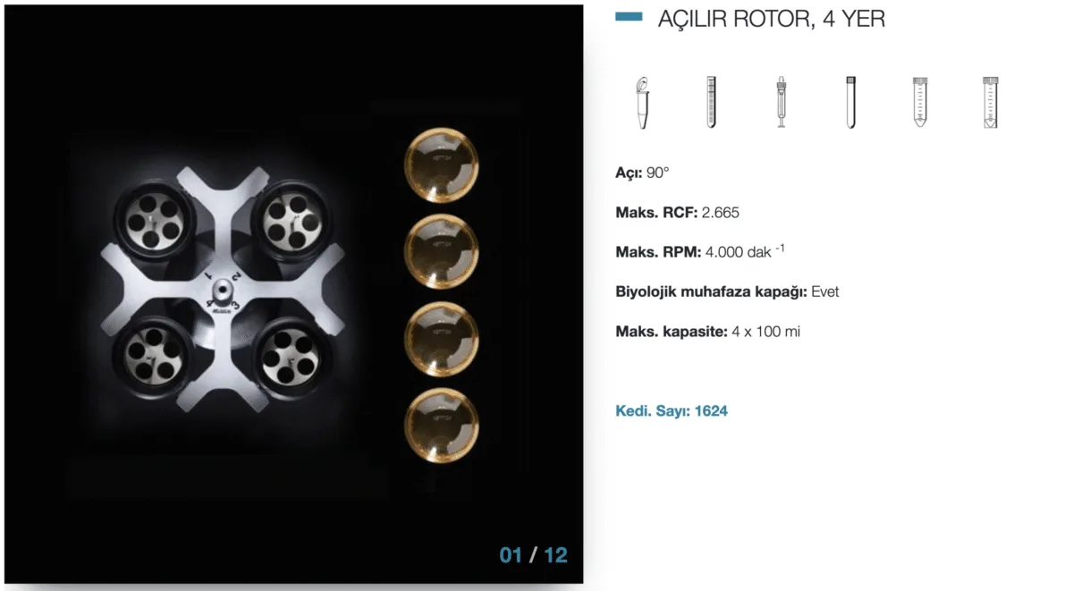 Digital Centrifuge Hettich Rotofix 32A - Image 6