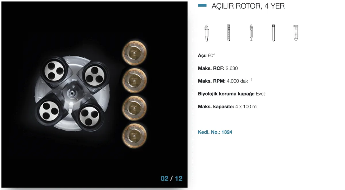 Digital Centrifuge Hettich Rotofix 32A - Image 7