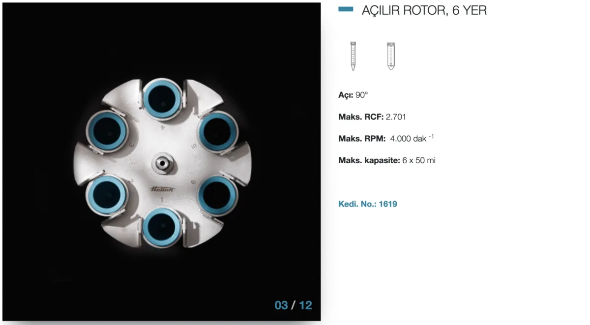 Digital Centrifuge Hettich Rotofix 32A - Image 8