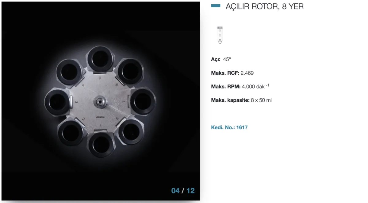 Digital Centrifuge Hettich Rotofix 32A - Image 9