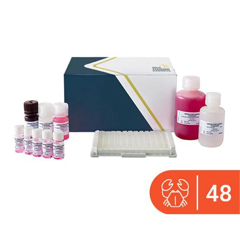 Kabuklular-Tropomyosin-ELISA-kiti-SENSISpec-48-kuyucuk.jpg Kabuklular (Tropomyosin) ELISA kiti SENSISpec 48 kuyucuk