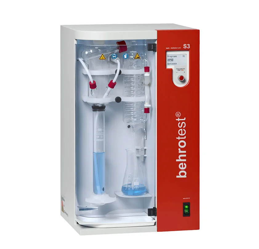 Kjeldahl-Azot-–-Protein-tayin-sistemi-Behr-Labor-Technik-S3-.jpg Distilasyon ünitesi Behr Labor Technik S3