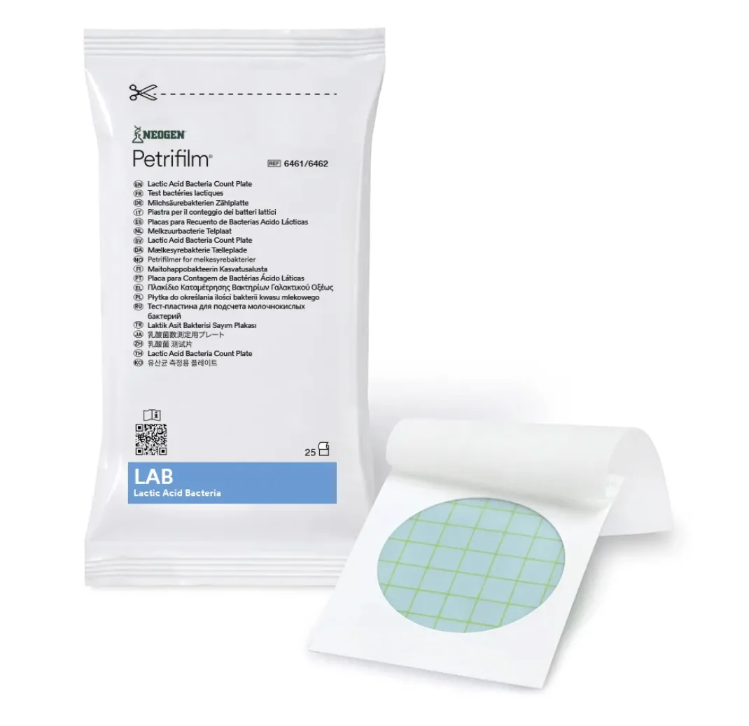 Petrifilm® Lactic Acid Bacteria Count Plates - Laktik Asit Bakteri Sayım Plakası