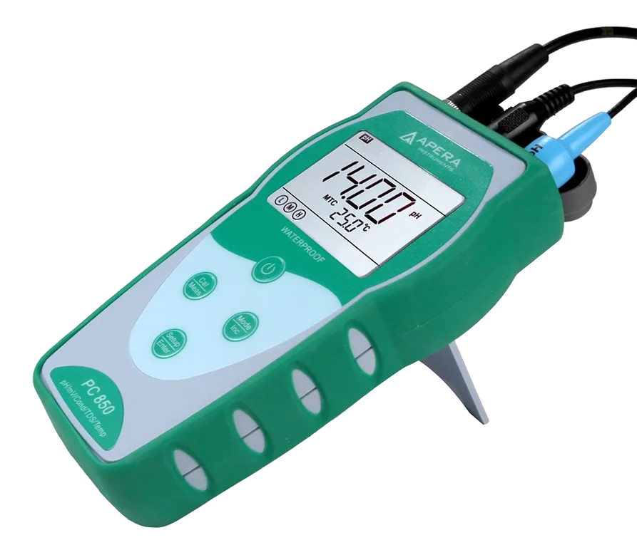 جهاز قياس الأس الهيدروجيني والتوصيلية المحمول APERA PC850 - Image 6