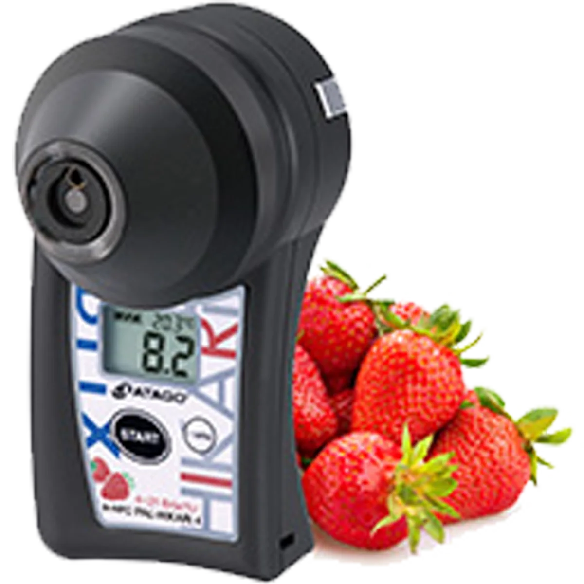 Pocket IR Brix Meter PAL-HIKARi 4 (Strawberry)_ Çilek için Cep tipi IR Brix Ölçer PAL-HIKARi 4
