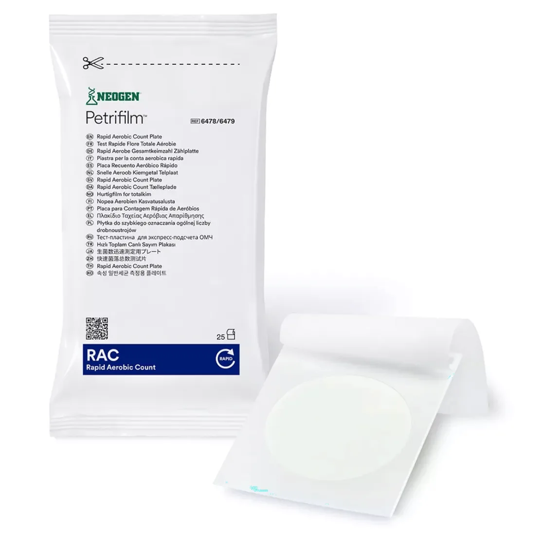 Petrifilm® Rapid Aerobic Count Plates – Hızlı Aerobik Bakteri Sayım Plakası