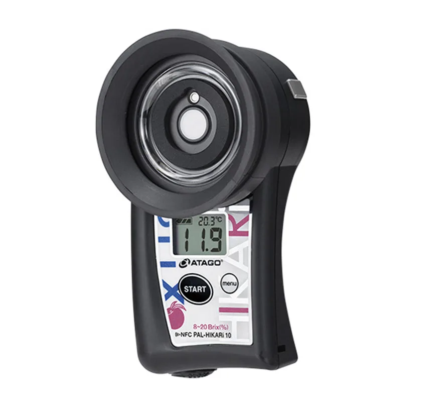 Atago PAL-HIKARi 10 Pocket IR Brix Meter for Peaches - Image 2