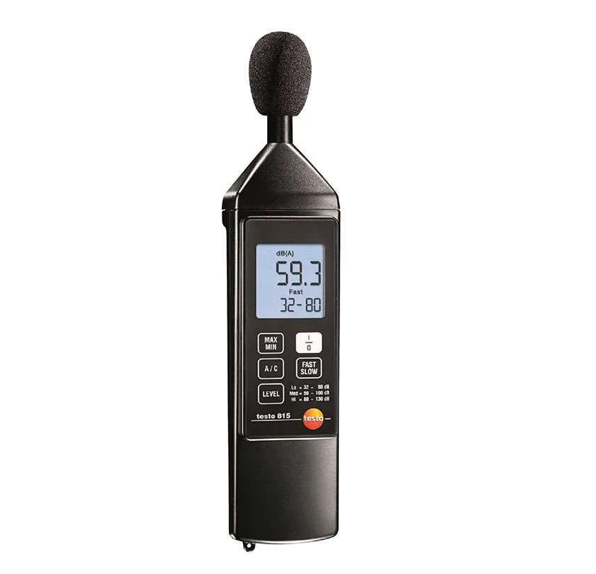 Ses Şiddeti Ölçer Testo 815