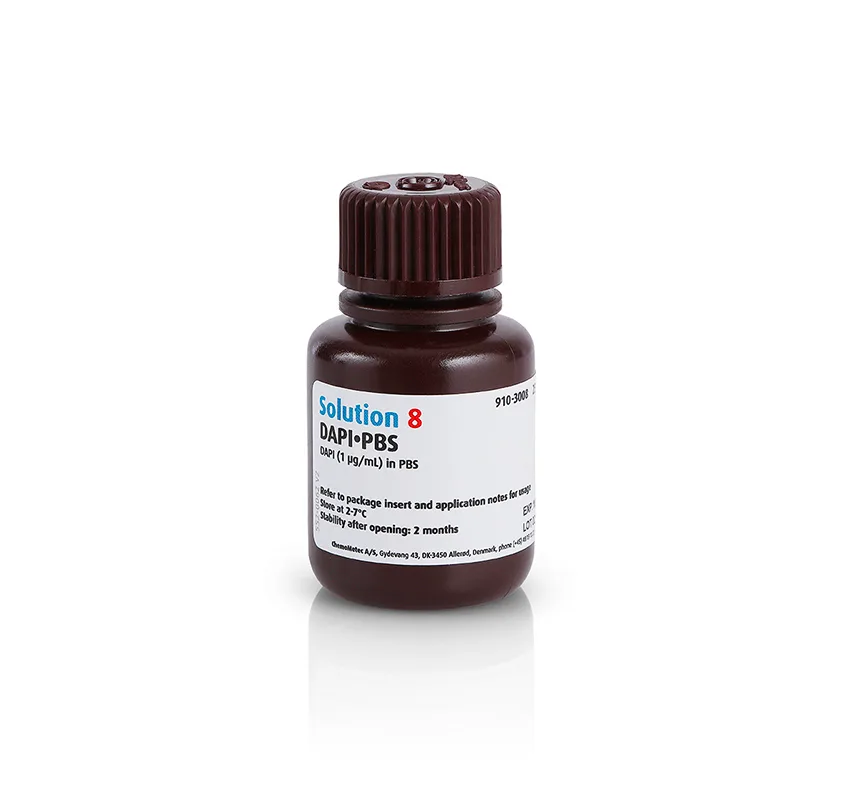 Solusyon-8-DAPI-PBS-25ml-Chemometec.jpg Solüsyon 8 DAPI PBS 25ml Chemometec