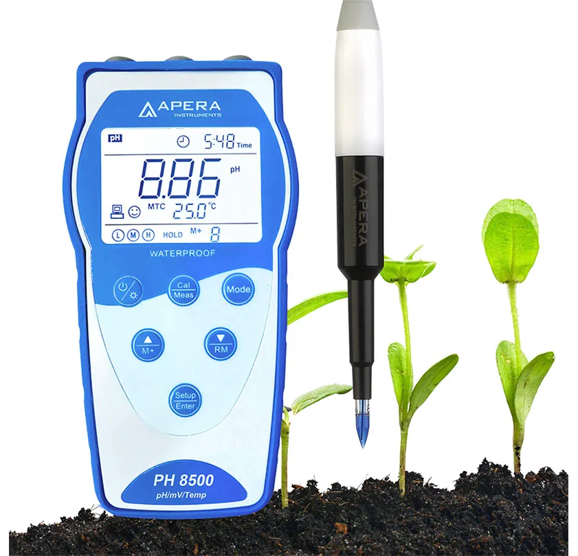 Toprak için Portatif pH Ölçüm Cihazı APERA PH8500-SL