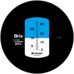 0-33 Brix Atago 2392 Master-PT Hand-Held Refractometer - Image 2