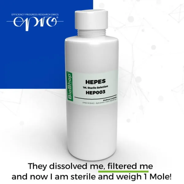 1M Sterile-filtered Solution BioShop HEP003