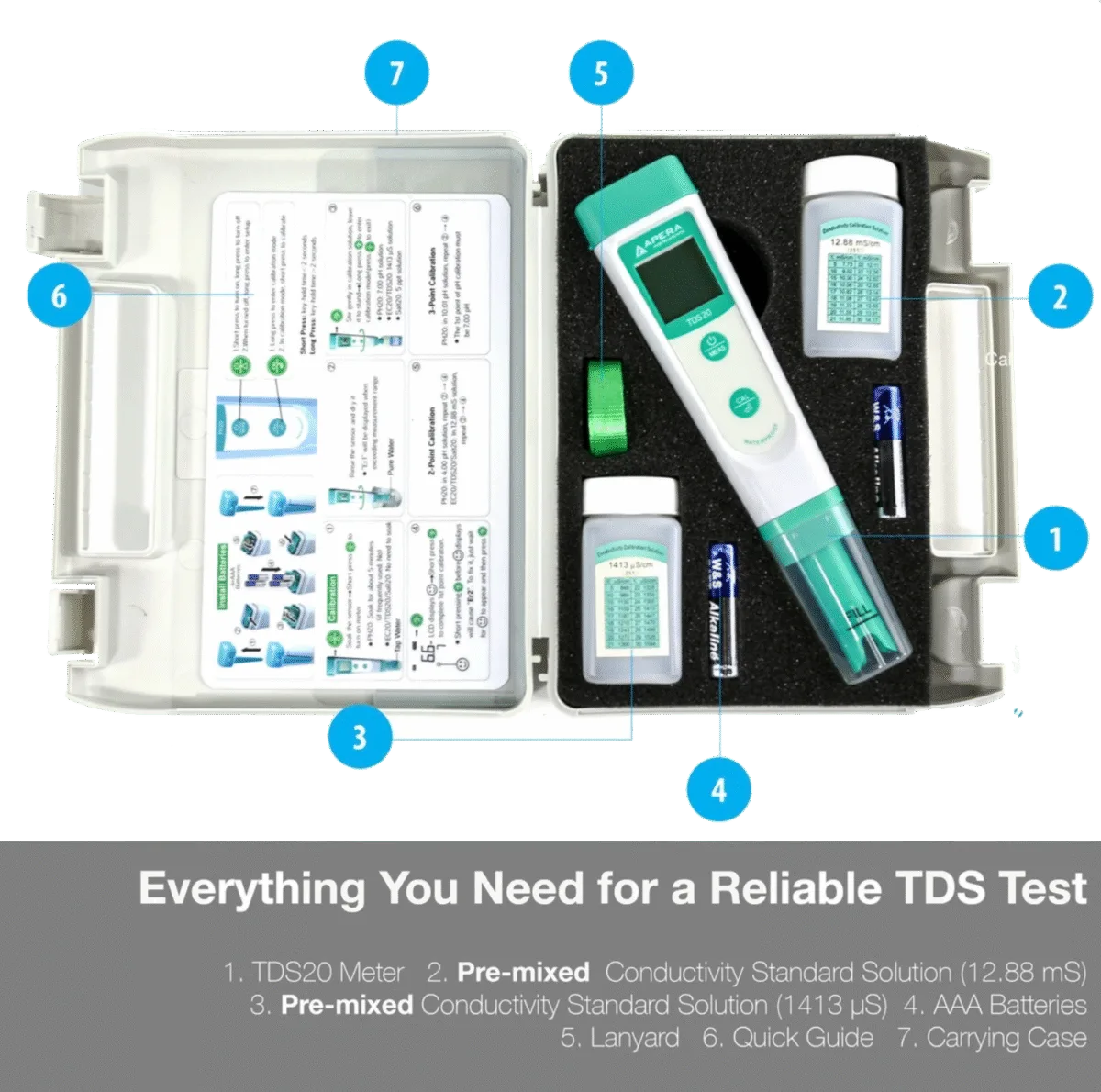 Portable TDS Meter APERA INSTRUMENTS TDS20 - Image 3