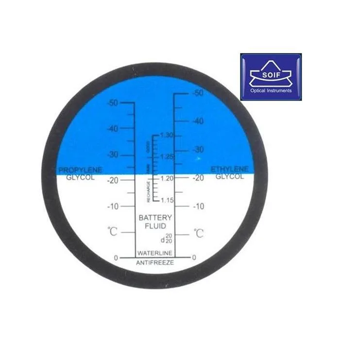 Hand-Held Refractometer for Battery Acid and Antifreeze Measurement - SOIF VBC2T Ethylene Glycol - Propylene Glycol - Image 2