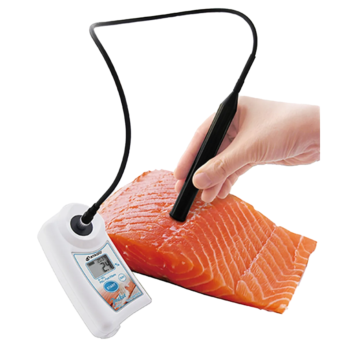 Fish fillet salinity meter PAL-Fish Fillets_ Balık Fileto Tuzluluk Ölçer - PAL-Fish Fillets Dijital Tuz Konsantrasyon Analiz Cihazı