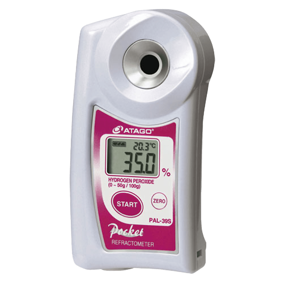 Hydrogen Peroxide Refractometer PAL-39S_ Hidrojen Peroksit Refraktometresi - Dezenfektan Konsantrasyon Ölçer PAL-39S