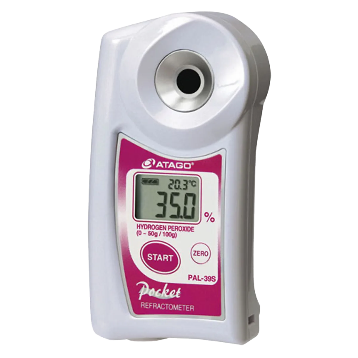 Hydrogen Peroxide Refractometer PAL-39S_ Hidrojen Peroksit Refraktometresi - Dezenfektan Konsantrasyon Ölçer PAL-39S