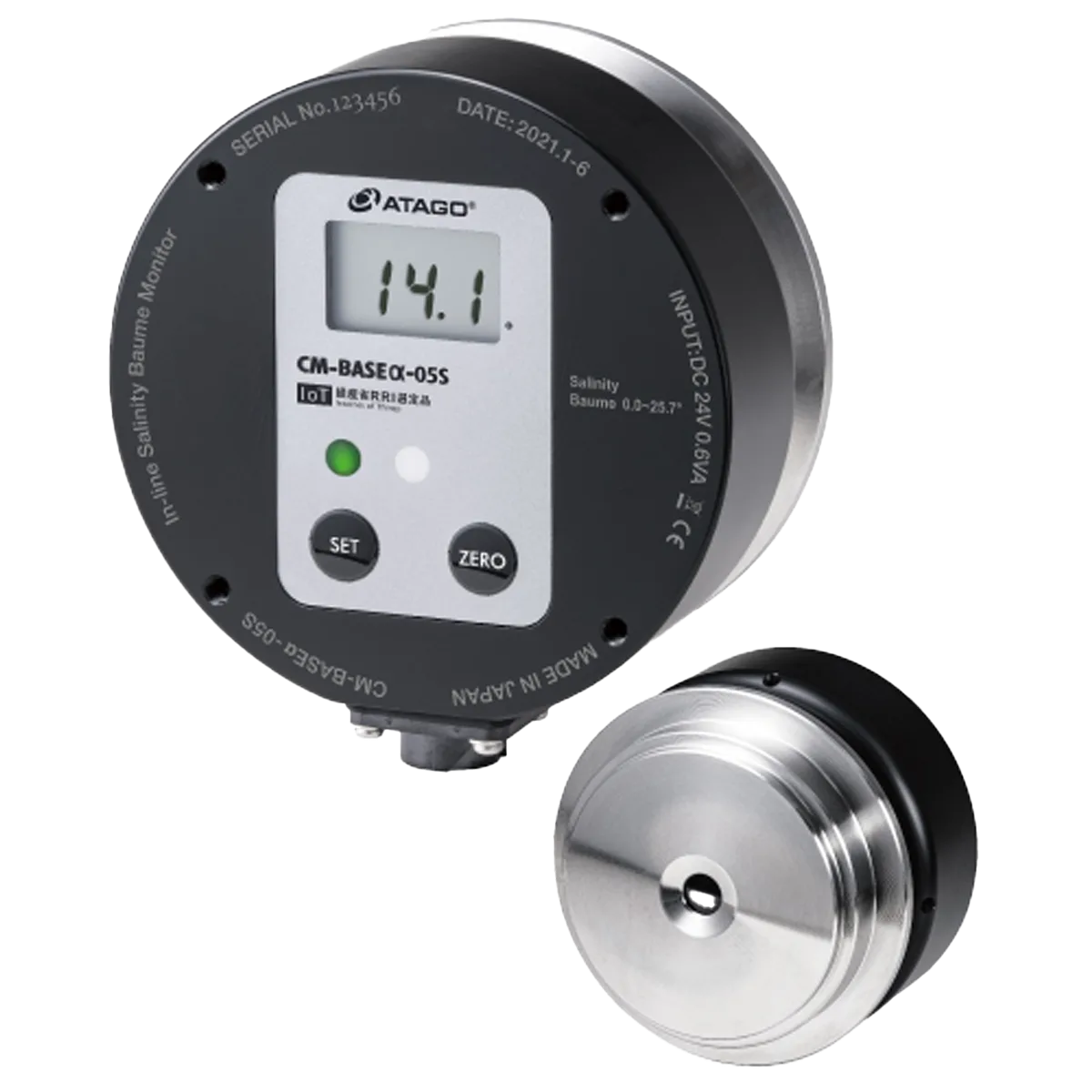 CM-BASEα-05S Baumé Scale Monitor