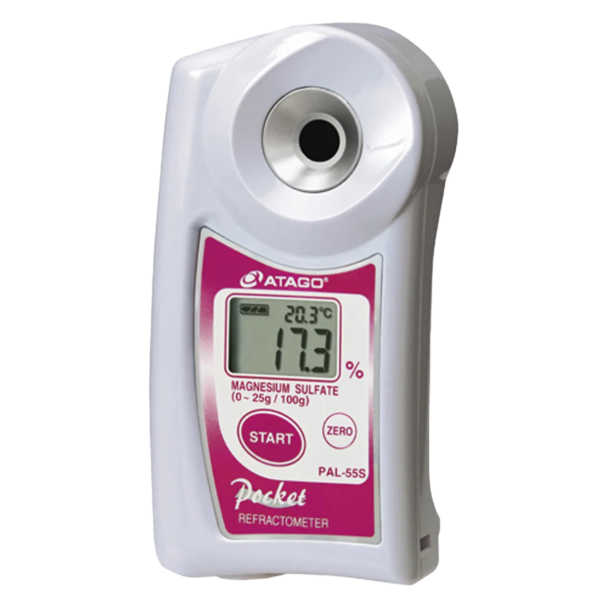 Magnesium sulfate Refractometer PAL-55S_ Magnezyum Sülfat Refraktometresi - Tıbbi ve Endüstriyel Konsantrasyon Analiz Cihazı PAL-55S