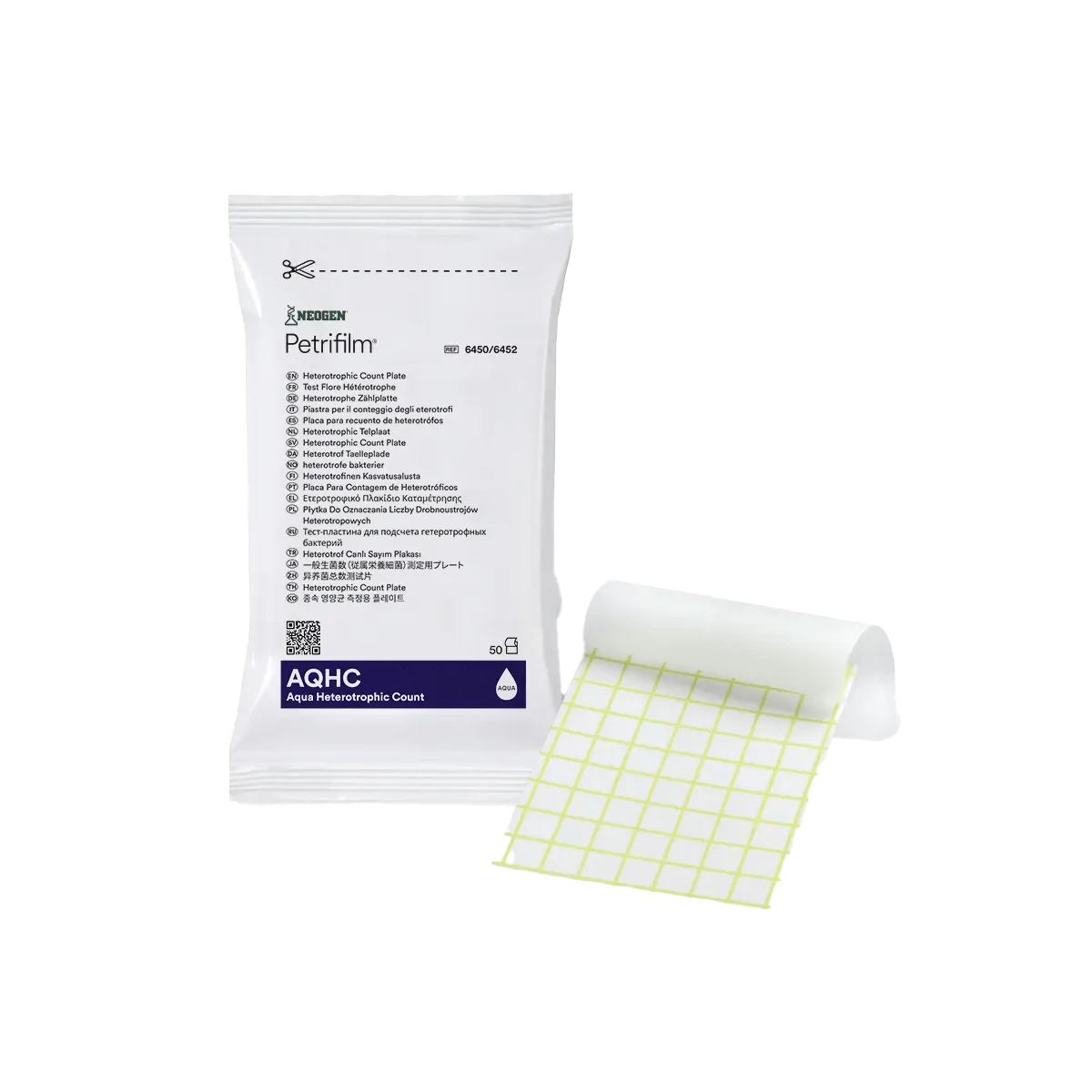 Petrifilm® Aqua Heterotrophic Count Plates – Suya Yönelik Heterotrofik Bakteri Testi