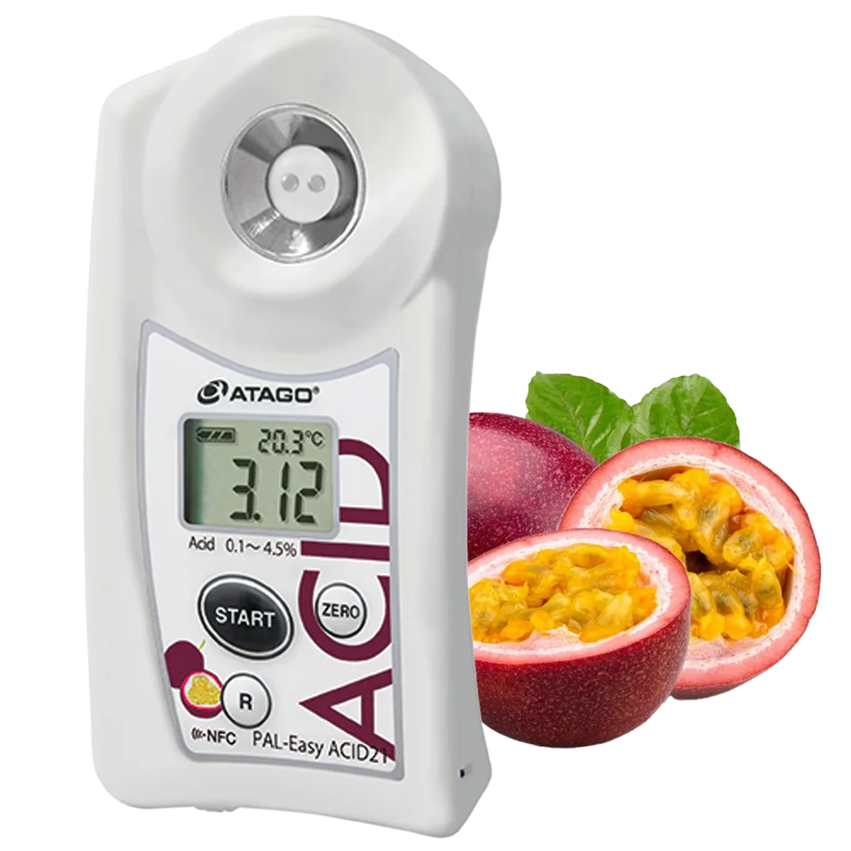 Pocket Acidity Meter (Passion Fruit) PAL-Easy ACID21 Master Kit_ Çarkıfelek Meyvesi Asit Ölçer PAL-Easy ACID21 Master Kit