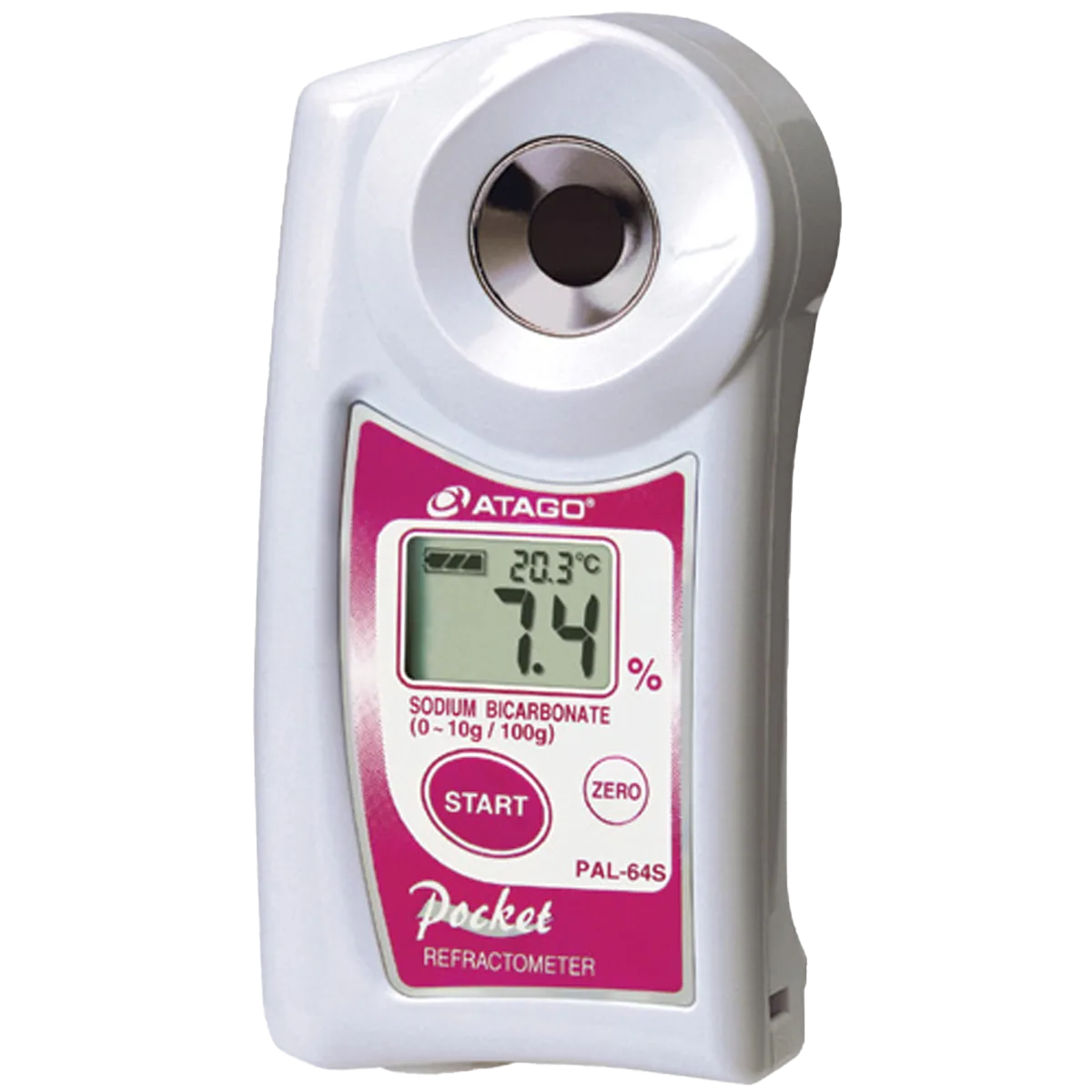 Pocket Sodium Bicarbonate Refractometer PAL-64S_ Sodyum Bikarbonat Refraktometresi - PAL-64S