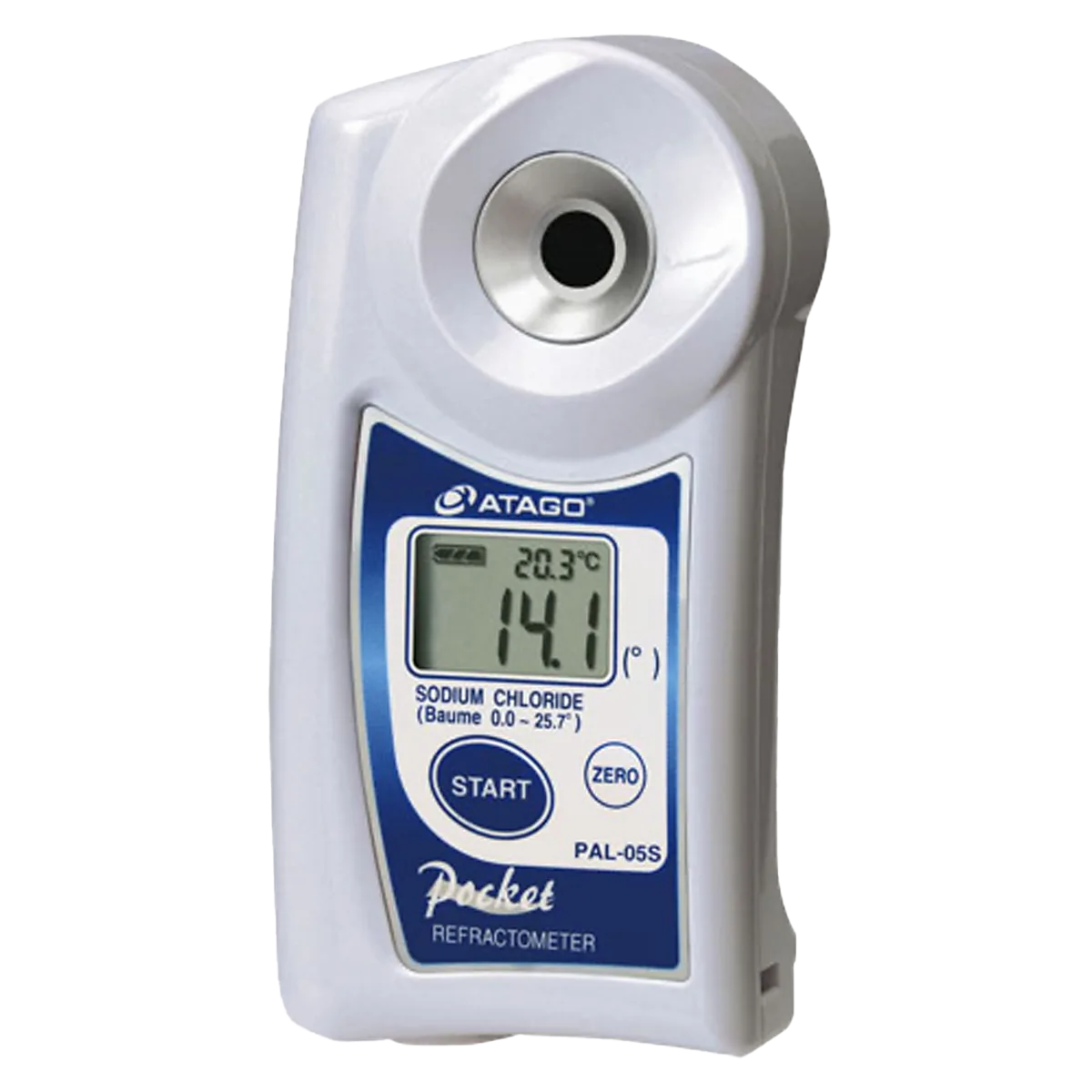 Salinity Refractometer PAL-05S_ Baumé Tuzluluk Refraktometresi - PAL-05S Dijital Baumé Ölçer Cihazı